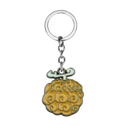 Anime Necklace for Women Men Metal Necklaces Ace Law Cursed Devil Fruit Jewelry Pendant Chains Choker Collares
