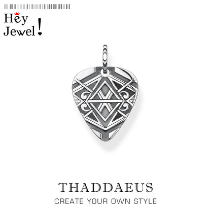 Pendant Black Love Knot Maori Cross Tooth Diver Fashion Rebel Street Jewelry Europe Bijoux Accessories Gift For Men Woman