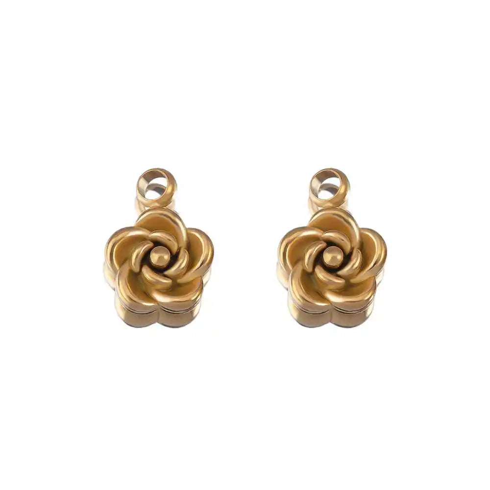 Stainless Steel Pendants Collection Cute Marine Style Pendants Various Earring Components DIY Necklace Jewelry Accessories
