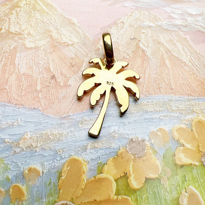Pendant Coconut Tree Brand New Fashion Jewelry Europe Trendy 925 Sterling Silver Accessories Gift For Woman Men