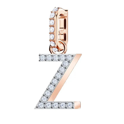 Pendants Fine Jewelry Charming Letter Crystal Pendants Fashion Necklace Bracelet Accessories for Women's Anniversary Gift