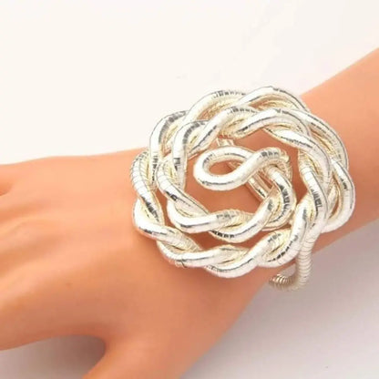 Bendable Snake Necklace Bendable Gold Silver Necklace Flexible Bracelet Twistable Choker for Women Girls Jewelry Accessories