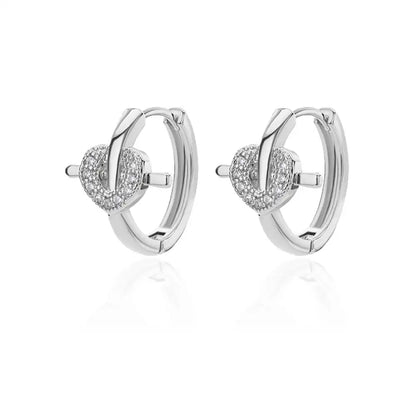 Zircon Star Earring For Women Girl Stainless Steel Hoop Piercing Earring y2k 2023 New Jewelry Accessories aretes free shipping