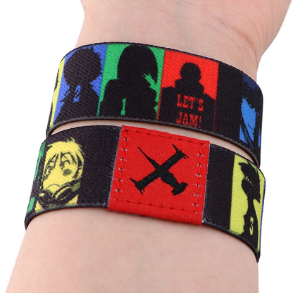 Anime Bracelet For Women Men Elastic Sports Wristband Fashion Bangles Girls Jewelry Gift for Friend