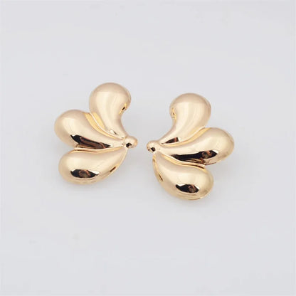 New Fashion Half Butterfly Women's Dangle Earrings Gold Color Animal Wings Unusual Earrings for Female Fashion Ear Jewelry