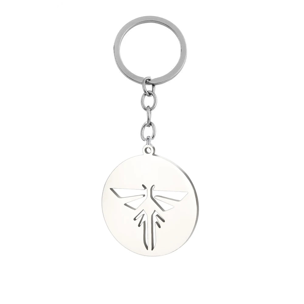 The Last Series of Us Necklace 2024 New Fashion Simple  Stainless Steel Pendant Chain Game Peripherals Trend Jewelry Best Gift