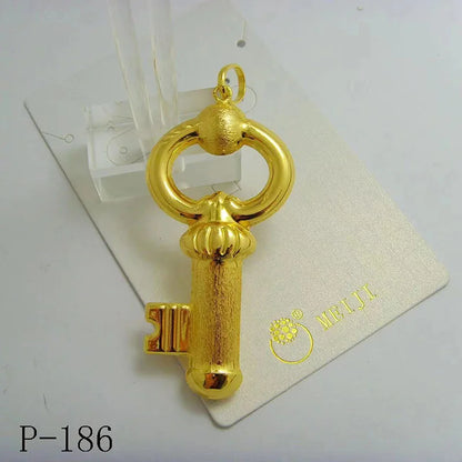 Pendant with Necklace For Women Men 24k Gold Plated Copper 33 Designs Wholesale Fashion Jewelry For Daily Wear Anniversary