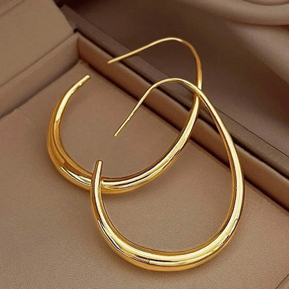 Delicated Shiny Full Crystal Rhinestones Heart Hoop Earrings for Women Girls Personality Banquet Earring Anniversary Jewelry6165