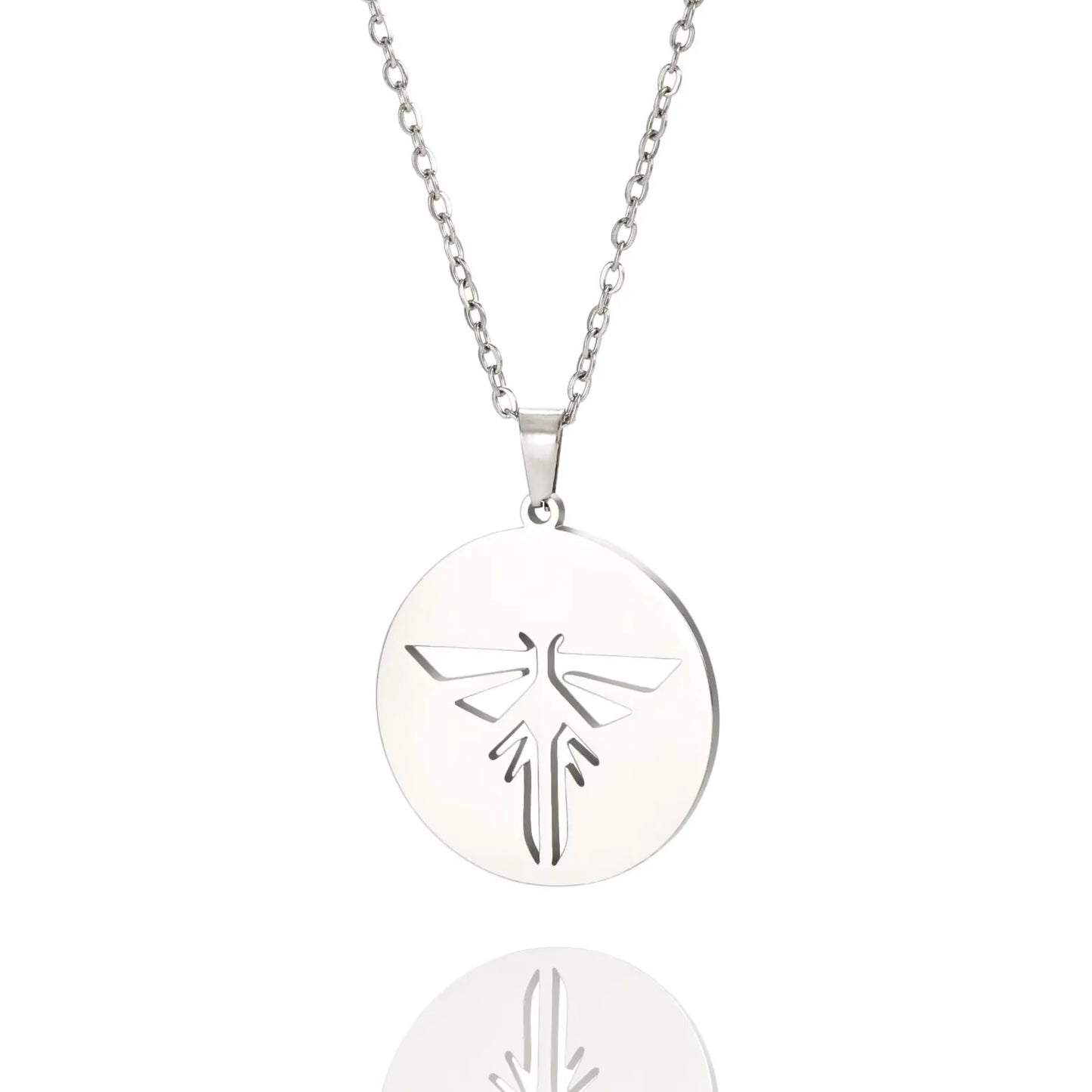 The Last Series of Us Necklace 2024 New Fashion Simple  Stainless Steel Pendant Chain Game Peripherals Trend Jewelry Best Gift