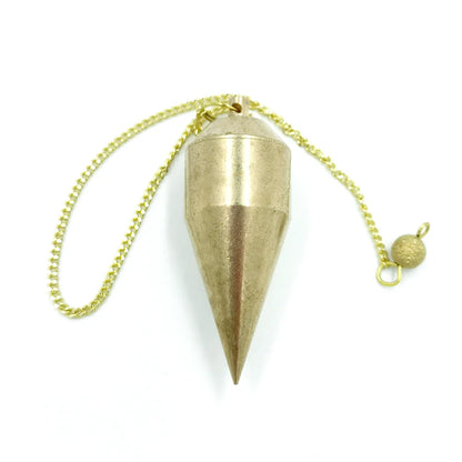 Pendant Divination Copper Pendulum for Fortune-telling Balancing Wicca Antique Dowsing Tool Wayne Pendulo Women Men Reiki Jewelr