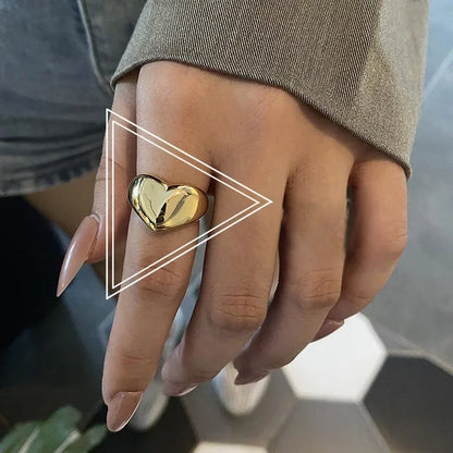 Shell Opal Stone Cuff Rings For Women Girl 2024 New Trend Fashion Personalized Vintage Jewelry Ladies Gifts Party anillos mujer
