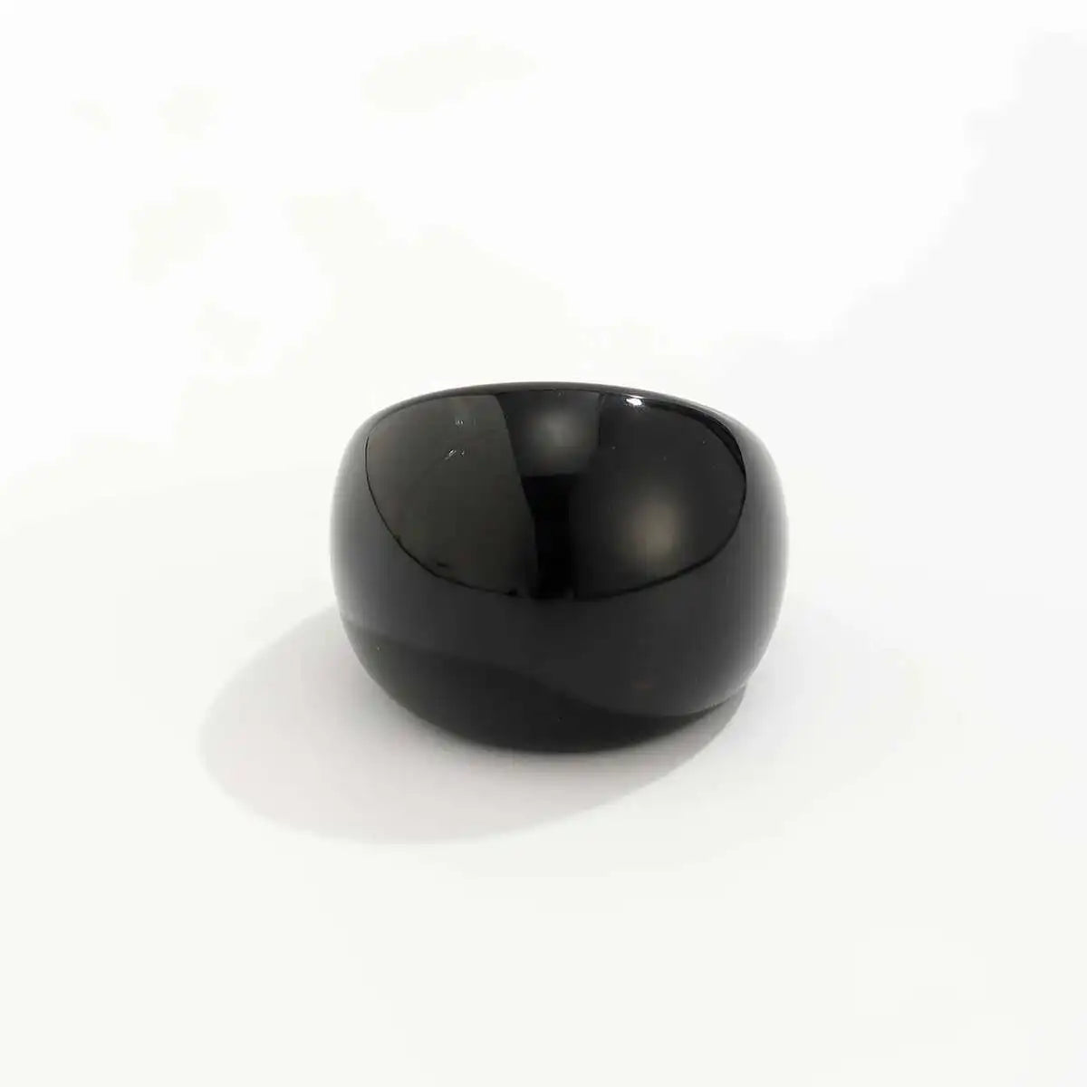 Ingemark Vintage Irregular Smooth Resin Plastic Rings for Women New Trend Boho Geometric Finger Rings Aesthetic Party Jewelry