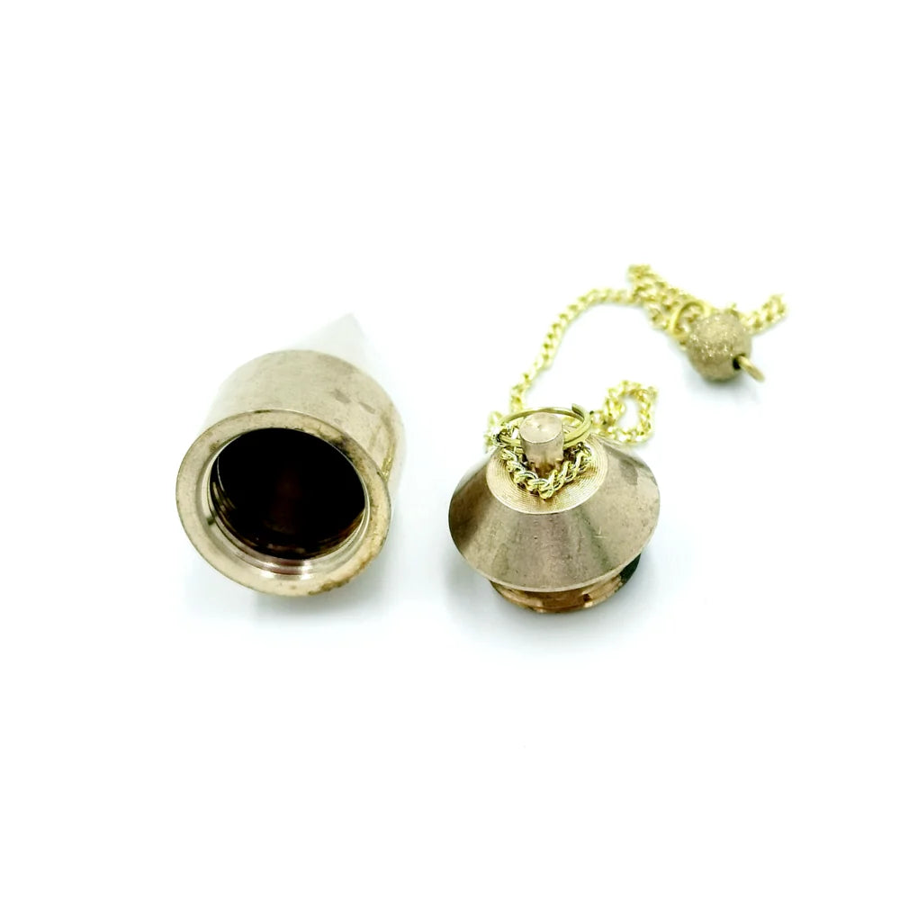 Pendant Divination Copper Pendulum for Fortune-telling Balancing Wicca Antique Dowsing Tool Wayne Pendulo Women Men Reiki Jewelr