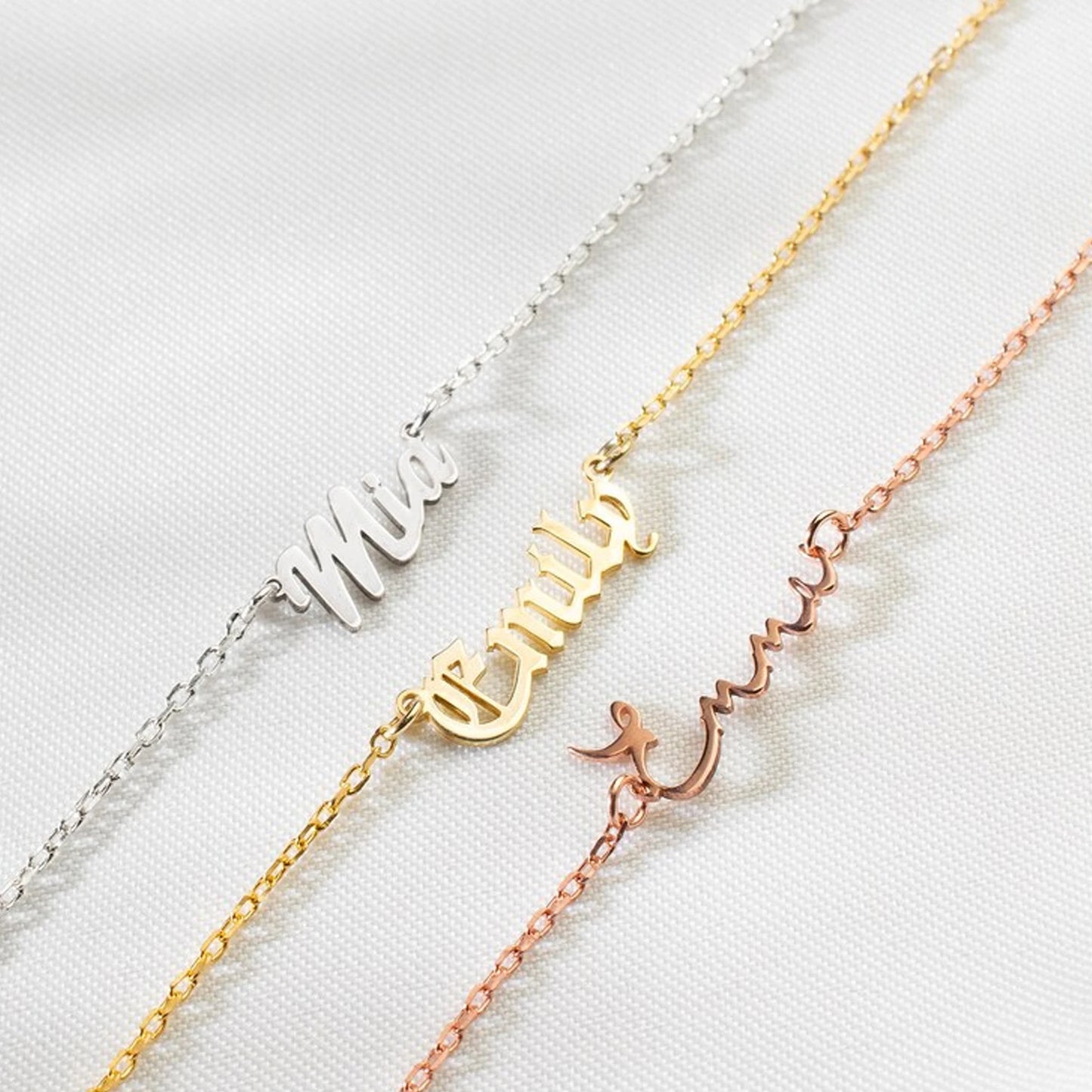 Lemegeton Customized Name Anklets for Women Men Personalized Foot Anklet Stainless Steel Chain Anklet Beach Summer Jewelry Gifts