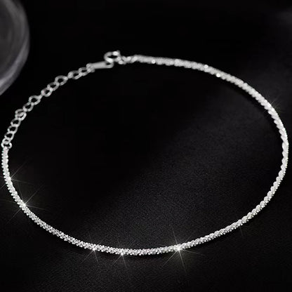 Stainless Steel Anklets Simple and exquisite Elegant chain design Fashion Anklets For Women Jewelry Party Gift Recommendations