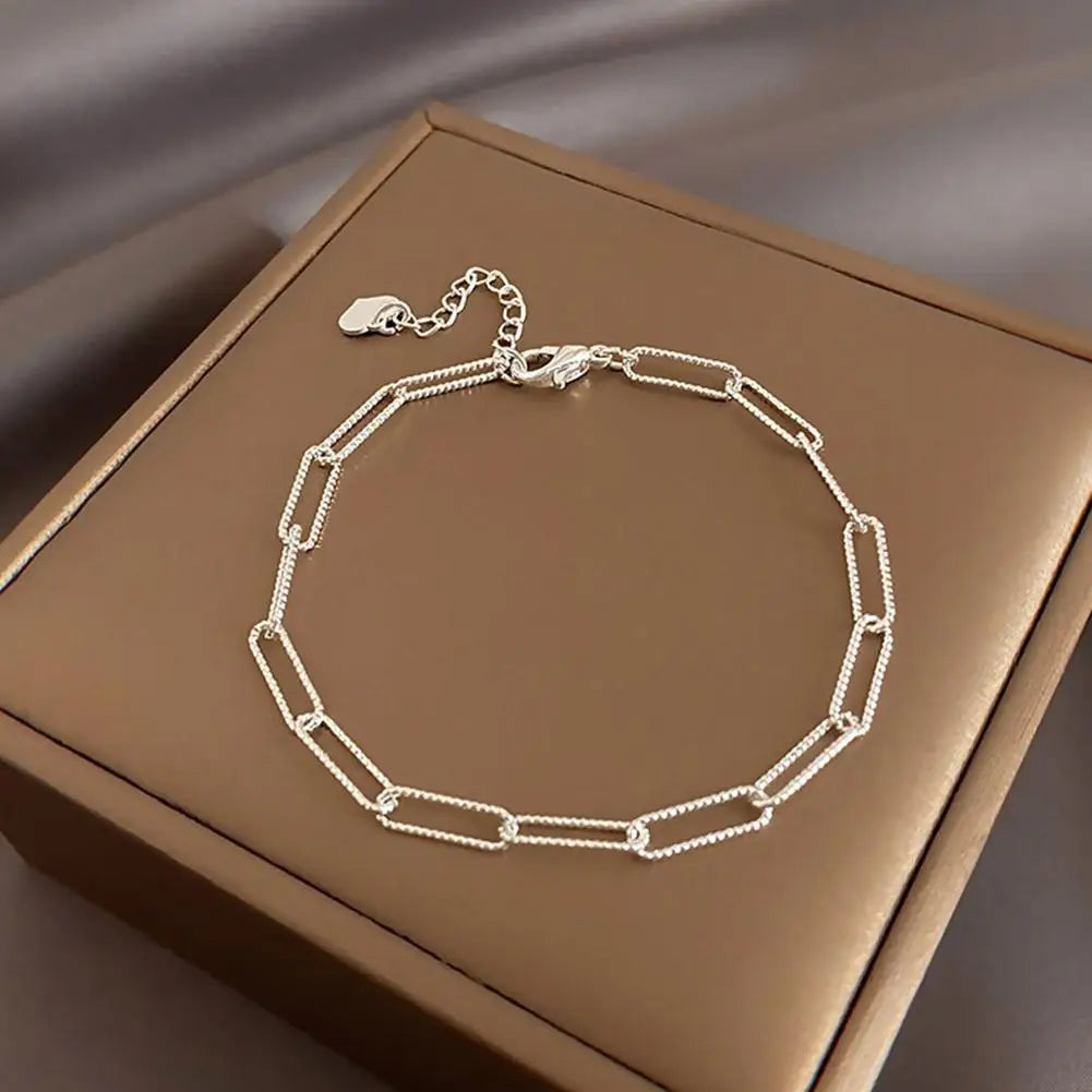Chain Bracelet Delicate Trendy Fancy Hand Ornament Exquisite Chain Bracelet With Captivating Shine Dazzling Hand Ornament Unique