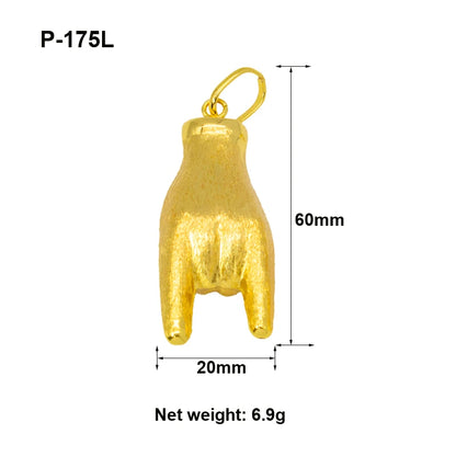 Pendant with Necklace For Women Men 24k Gold Plated Copper 33 Designs Wholesale Fashion Jewelry For Daily Wear Anniversary