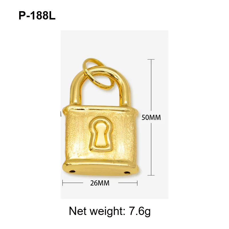 Pendant with Necklace For Women Men 24k Gold Plated Copper 33 Designs Wholesale Fashion Jewelry For Daily Wear Anniversary