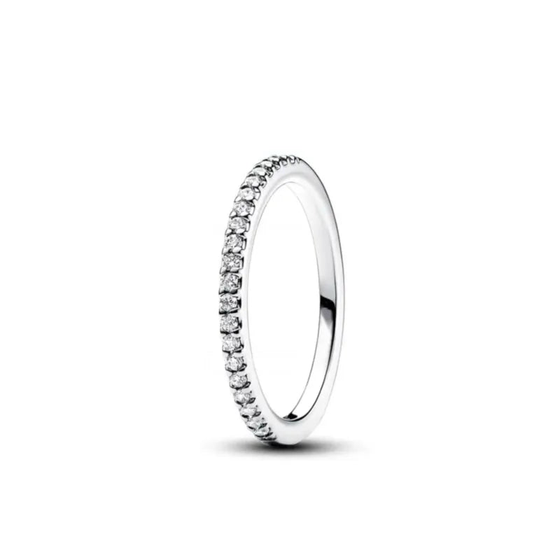 European Ring Rings 925 Sterling Silver Heart Bow Round Size 6789 For Women Men Jewelry Party Fashion Wedding