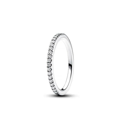 European Ring Rings 925 Sterling Silver Heart Bow Round Size 6789 For Women Men Jewelry Party Fashion Wedding