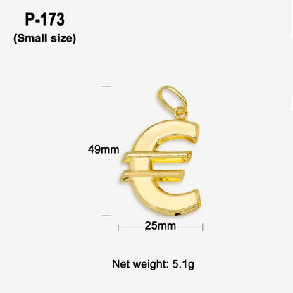 Pendant with Necklace For Women Men 24k Gold Plated Copper 33 Designs Wholesale Fashion Jewelry For Daily Wear Anniversary