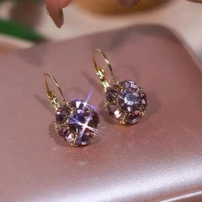 2023 New Fashion Trend Unique Design Elegant Delicate Zircon Water Drop Earrings Women Jewelry Party Premium Gift Wholesale