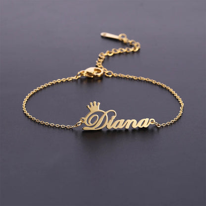 Lemegeton Customized Name Anklets for Women Men Personalized Foot Anklet Stainless Steel Chain Anklet Beach Summer Jewelry Gifts