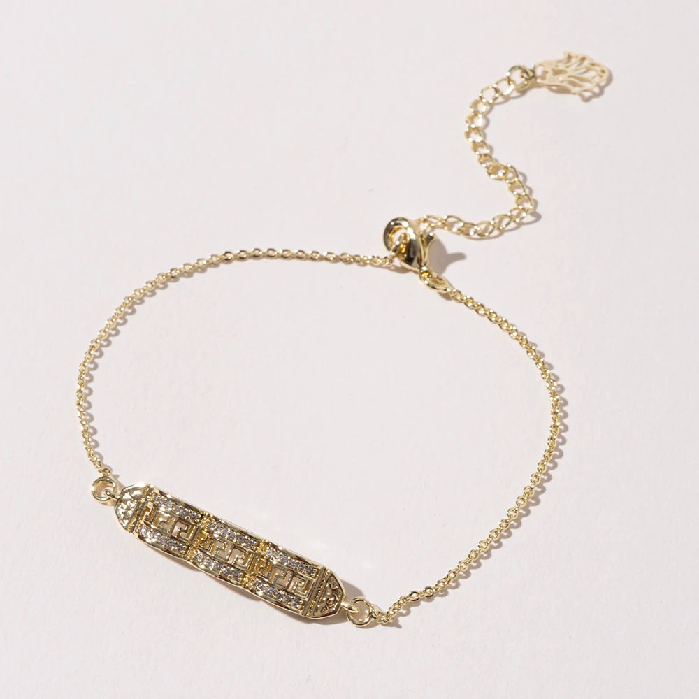2025 Gorgeous Gold Jewelry Set: Necklace, Bracelet, Ring & Earrings Combo For Women