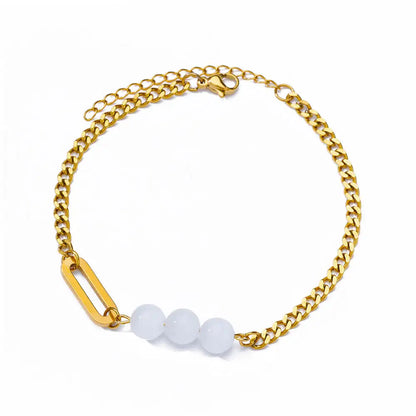 Elegant Zircon Flowers Bracelet For Women Girls Charm Gold Color Stainless Steel Plant Bracelets Luxury Designer Jewelry Gifts