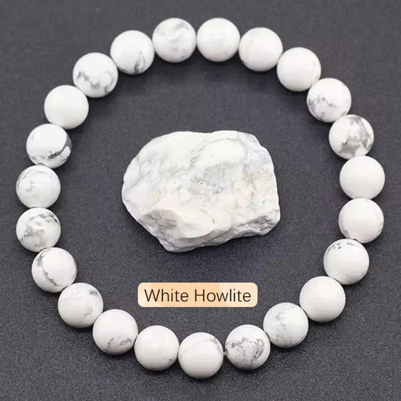 Original stone bracelet for women men trendy Blue Apatite beaded gemstone bracelets boss day scene employee appreciation gifts
