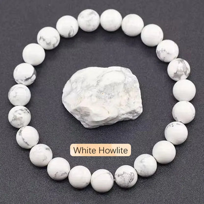Original stone bracelet for women men trendy Blue Apatite beaded gemstone bracelets boss day scene employee appreciation gifts