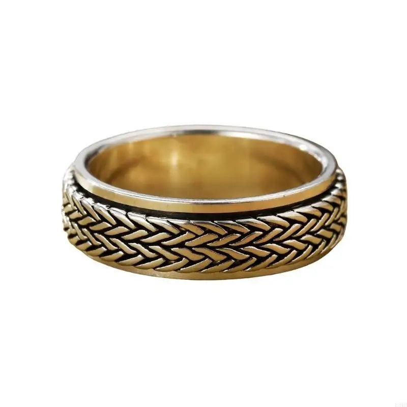 Elegant Rotating Rings for Stress Management and Fashion Enthusiasts Wear F3MD