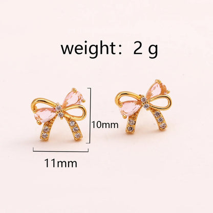 Instagram Style Cute and Sweet Bracelet Love Zircon Butterfly Festival Bracelet Women's Valentine's Day Gift Jewelry
