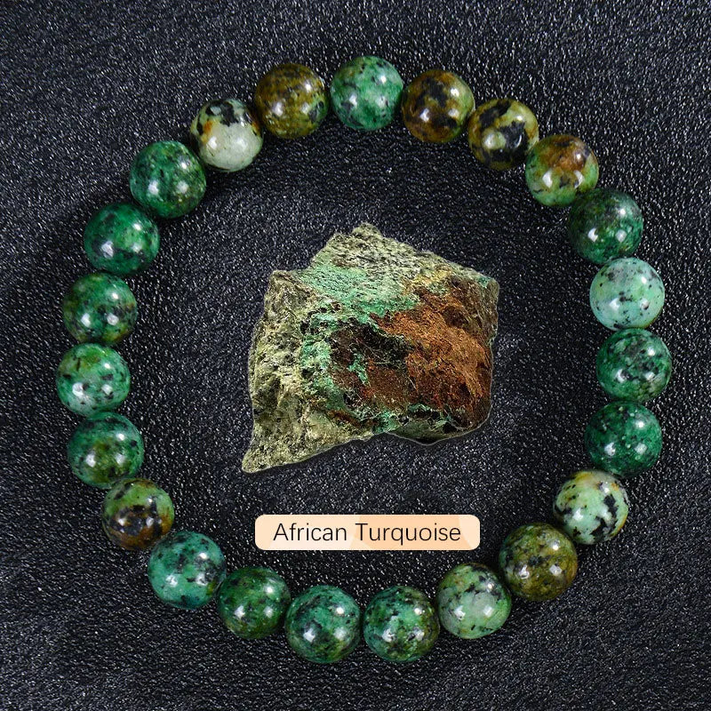 Original stone bracelet for women men trendy Blue Apatite beaded gemstone bracelets boss day scene employee appreciation gifts