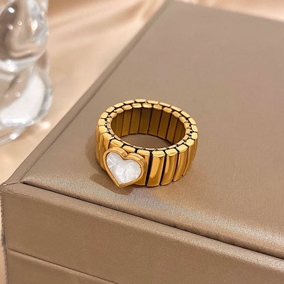 Greatera Elastic Love Ring Bangle For Women Men Fashion Multiple Stainless Steel Star Pattern Charm Watch Strap Bracelet Jewelry