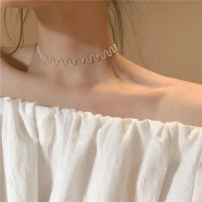 Exquisite Dolphin Star Blue Crystal Pendant Necklace For Women Fashion Personalized Daily Accessory Party Jewelry Birthday Gifts