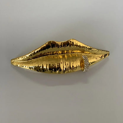 Unique Lips-Shaped Ring with Fun and Retro Style for Women Girl