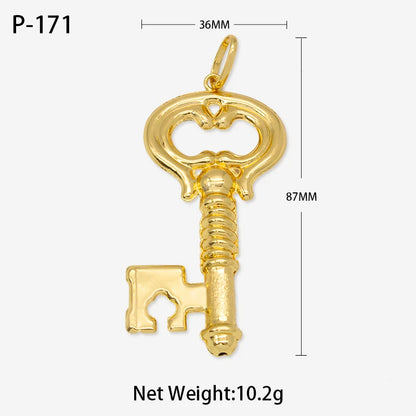 Pendant with Necklace For Women Men 24k Gold Plated Copper 33 Designs Wholesale Fashion Jewelry For Daily Wear Anniversary