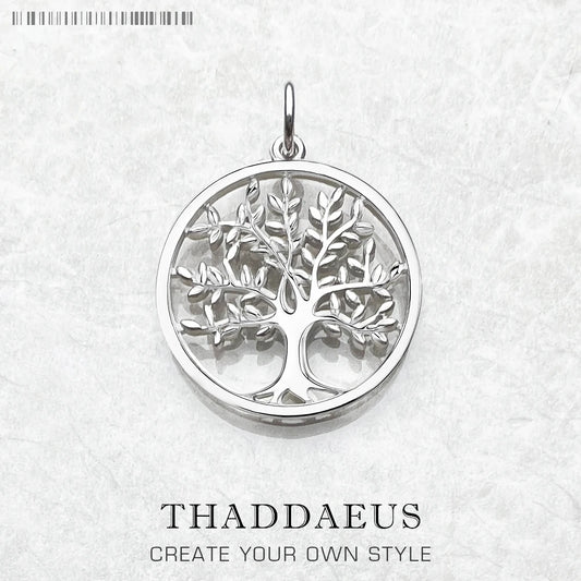 Pendant Tree Summer Fashion Jewelry Europe Style Bijoux Nature 925 Sterling Silver Romantic Gift For Woman