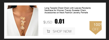 Elegant Simple Chunky Circle Torques Necklace for Women Trendy Choker Collar 2023 Fashion Jewelry on the Neck Accessories Female