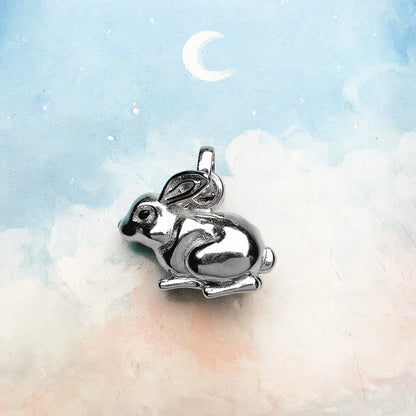 Pendant Rabbit Brand New Spring 925 Sterling Silver Cute Jewelry Europe Accessorie Gift For Woman