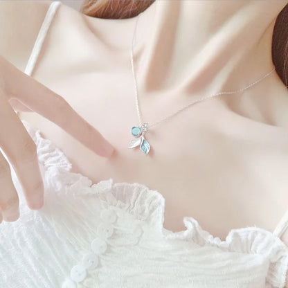 925 Sterling Silver Trendy Simple Necklace Bracelet Rings Set For Women Girls Wedding Engagement Valentines Day Gift