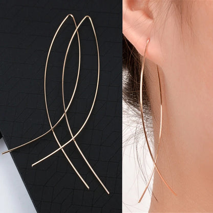2023 New Fashion Trend Unique Design Elegant Delicate Zircon Water Drop Earrings Women Jewelry Party Premium Gift Wholesale