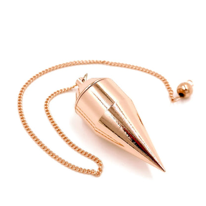 Pendant Divination Copper Pendulum for Fortune-telling Balancing Wicca Antique Dowsing Tool Wayne Pendulo Women Men Reiki Jewelr