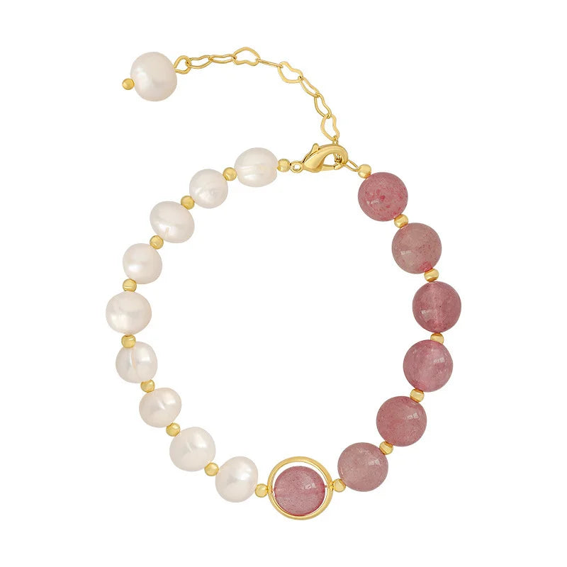 Natural Freshwater Pearl Bracelets Cuff Bangles Wrap Beads Bracelet Jewerly Fashion Accessories for Women