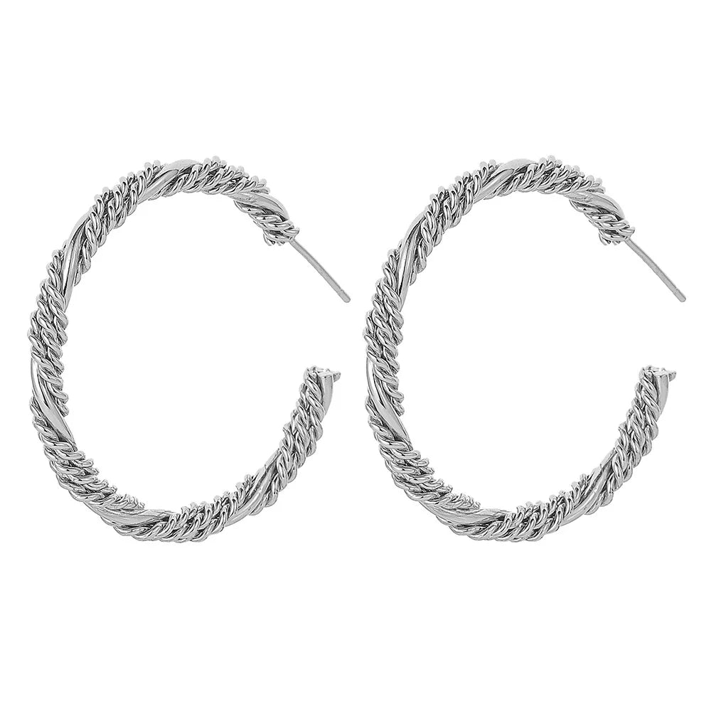 New Fashion Trend Unique Design Elegant Delicate Long Snake Bone Chain Tassel Earrings Women Jewelry Wedding Party Premium Gifts