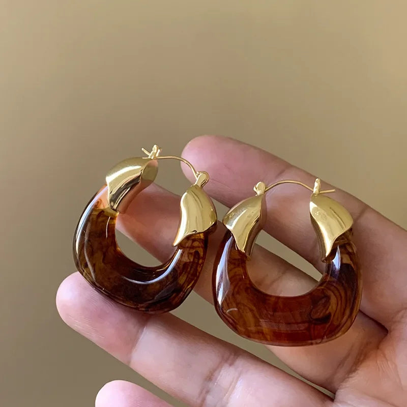 Delicated Shiny Full Crystal Rhinestones Heart Hoop Earrings for Women Girls Personality Banquet Earring Anniversary Jewelry6165