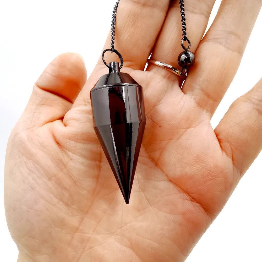 Pendant Divination Copper Pendulum for Fortune-telling Balancing Wicca Antique Dowsing Tool Wayne Pendulo Women Men Reiki Jewelr