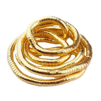 Bendable Snake Necklace Snake Chain Necklace Bendable Necklace Costume Jewelry Cool Snake Accessories For Family Friends