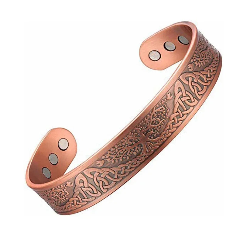 Copper Color Bracelets for Women&Men Therapy Health Magnetic Healing Bracelet Bio Energy Arthritis Pain Valentine's Day Gifts